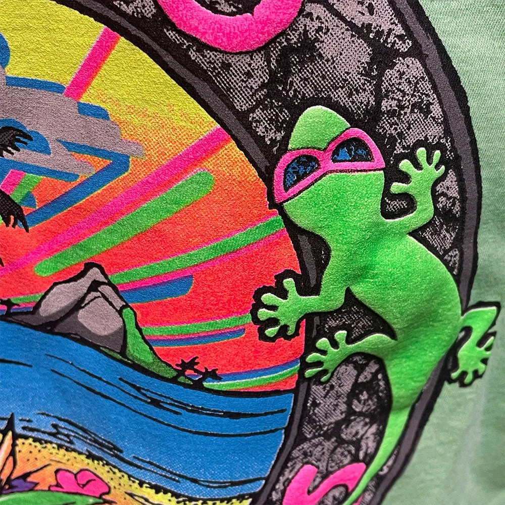 1987 Island Tours - Hyper Flash Green-to-Yellow