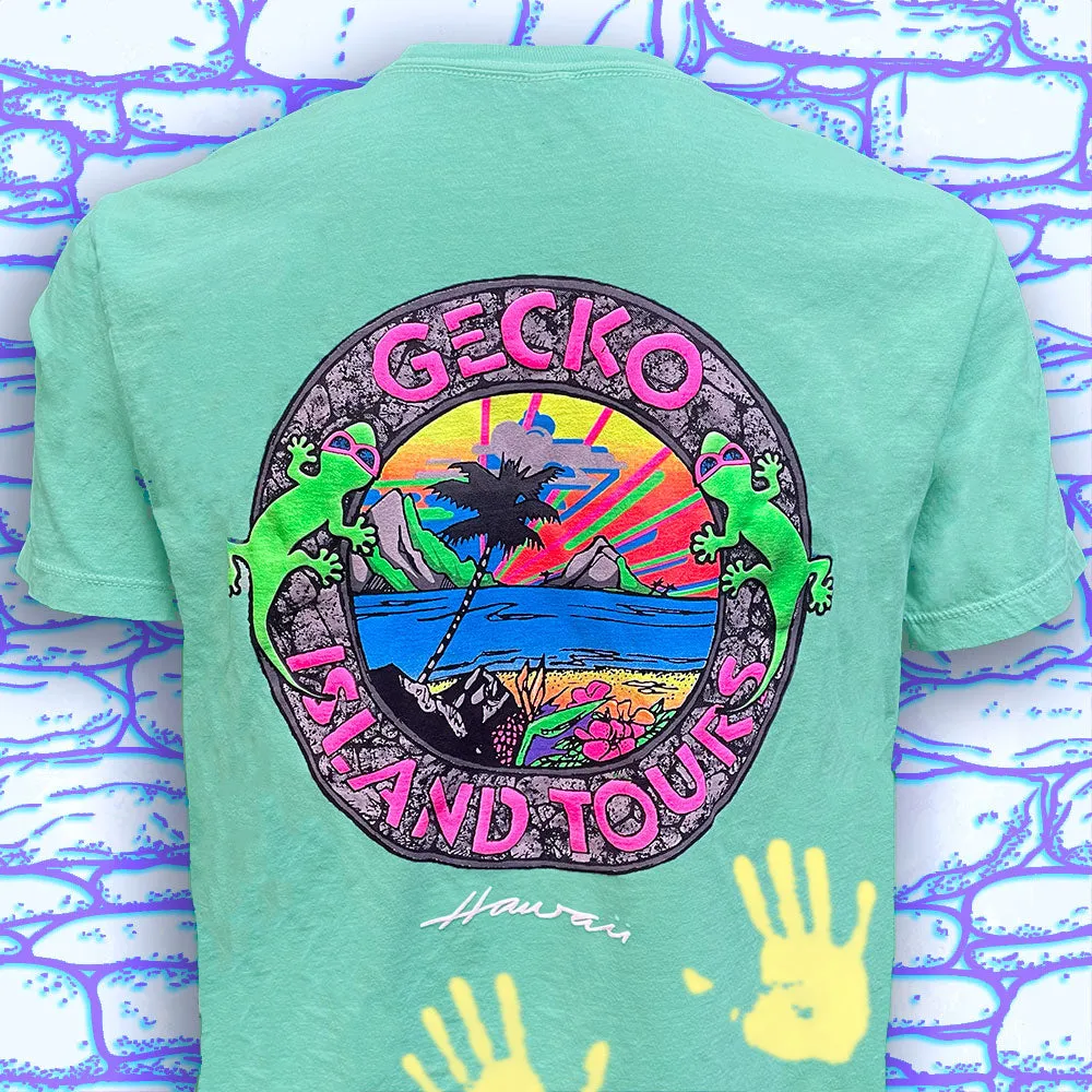 1987 Island Tours - Hyper Flash Green-to-Yellow