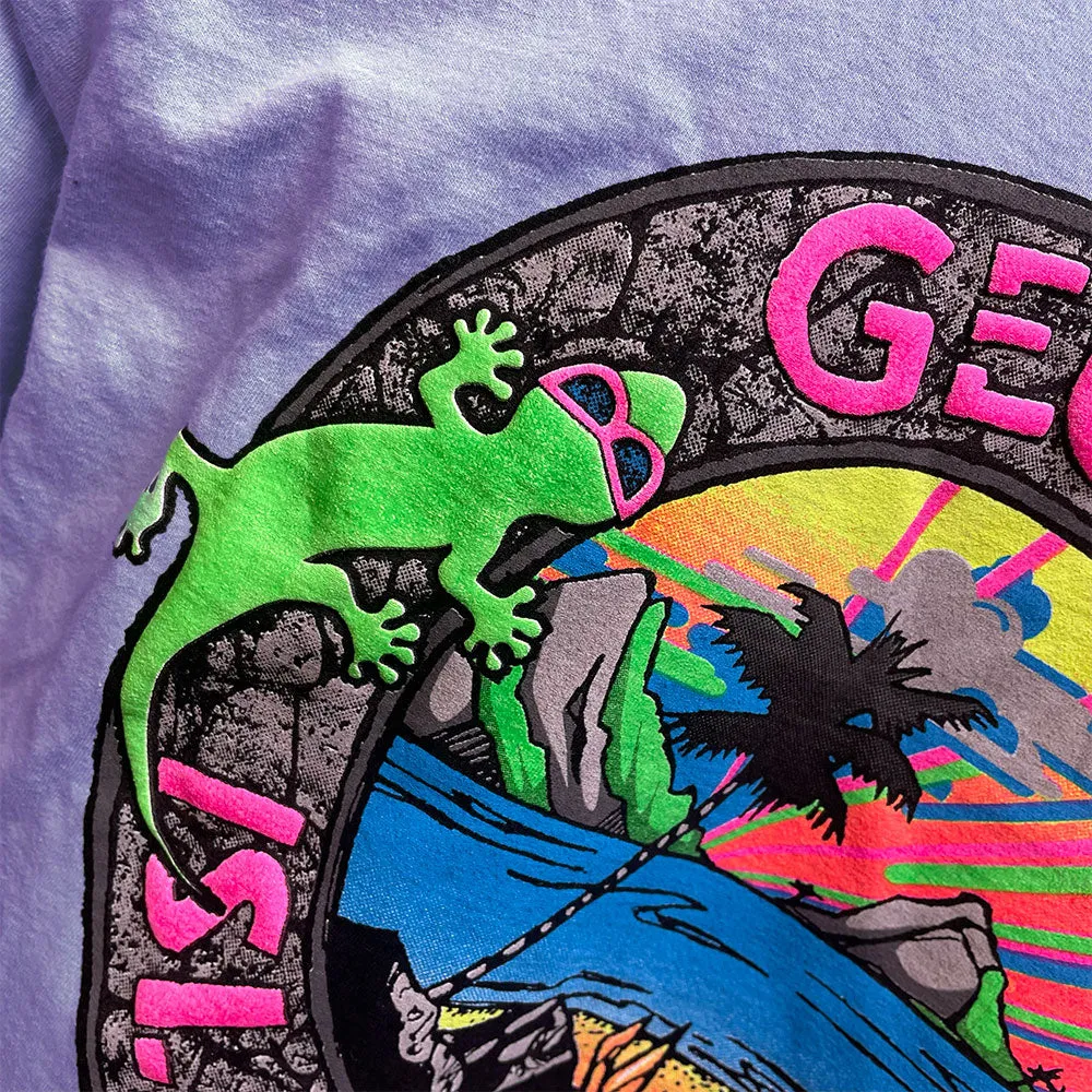 1987 Island Tours - Hyper Flash Purple-to-Pink