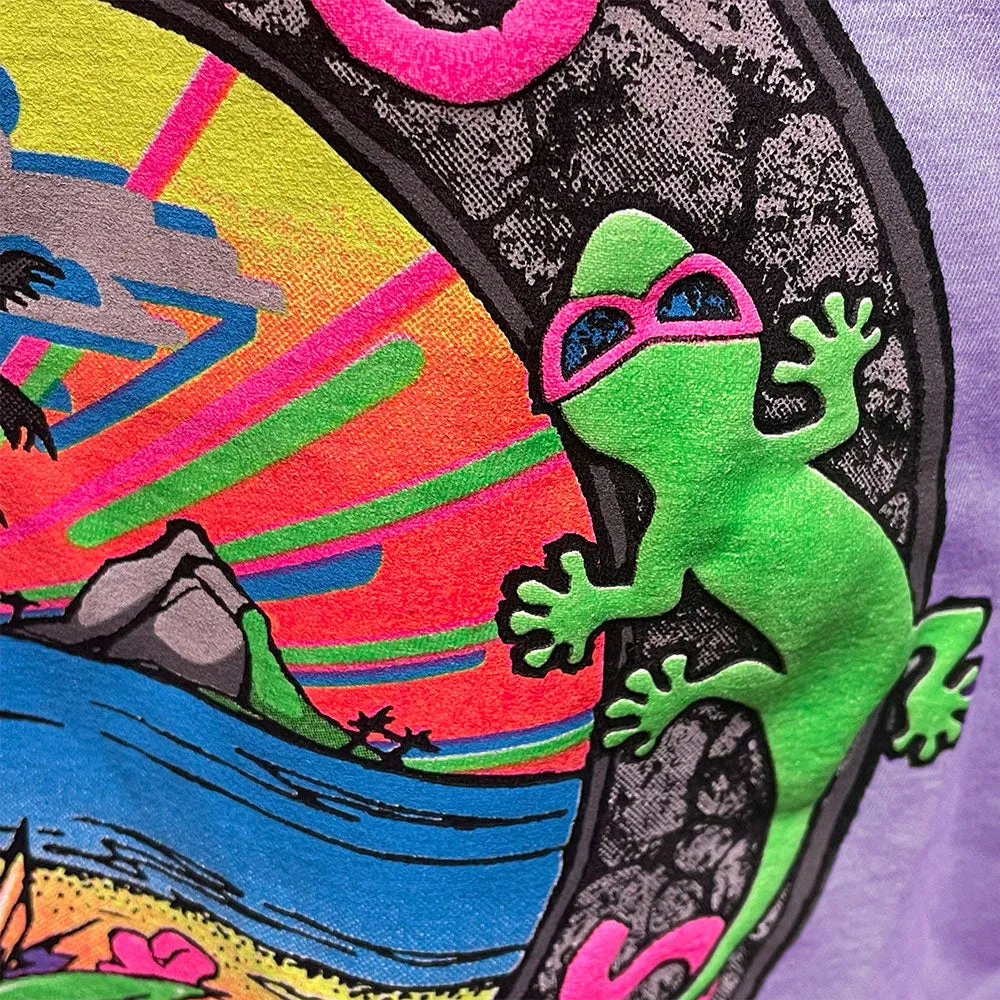 1987 Island Tours - Hyper Flash Purple-to-Pink