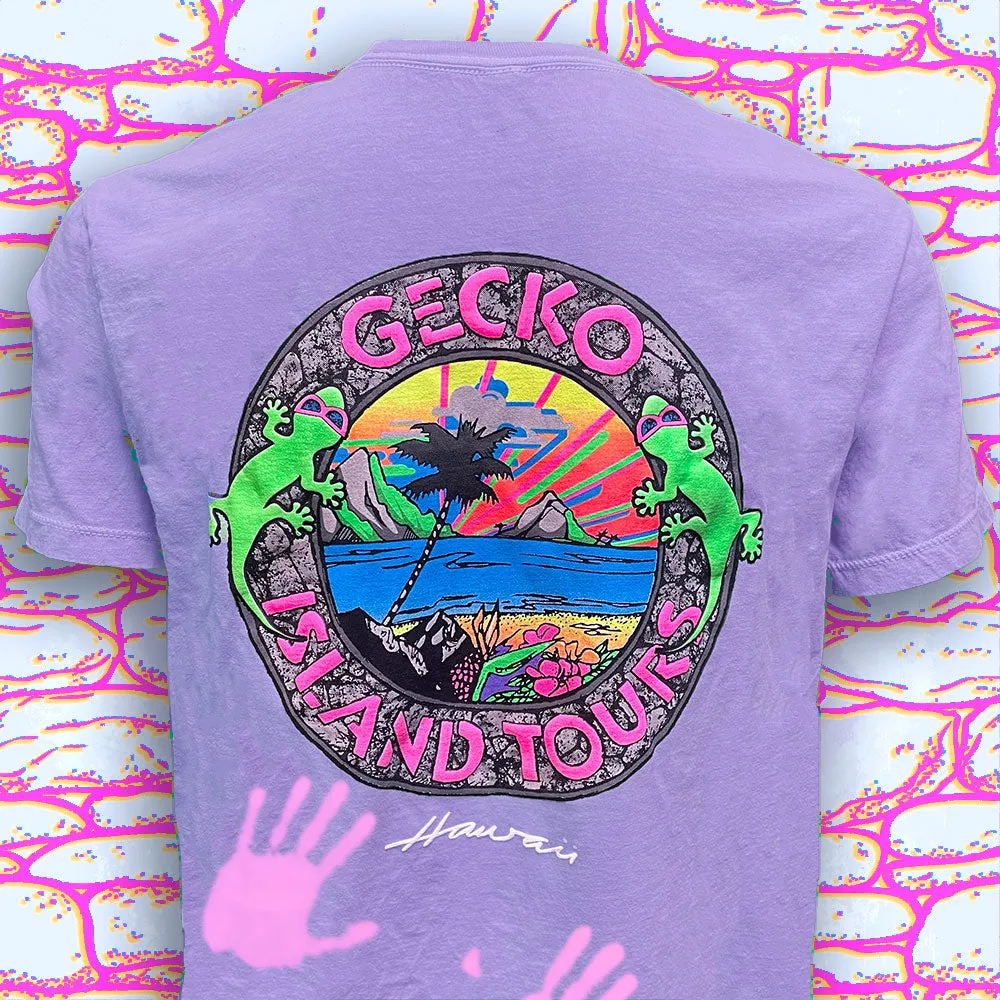 1987 Island Tours - Hyper Flash Purple-to-Pink