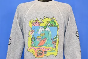 80s Hawaiian Island Creations Wild Child Surf Sweatshirt Small