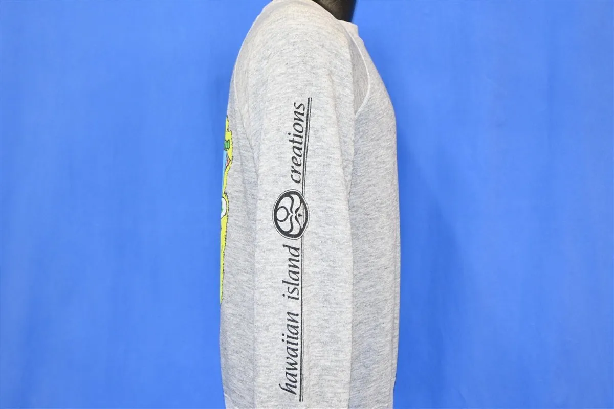 80s Hawaiian Island Creations Wild Child Surf Sweatshirt Small