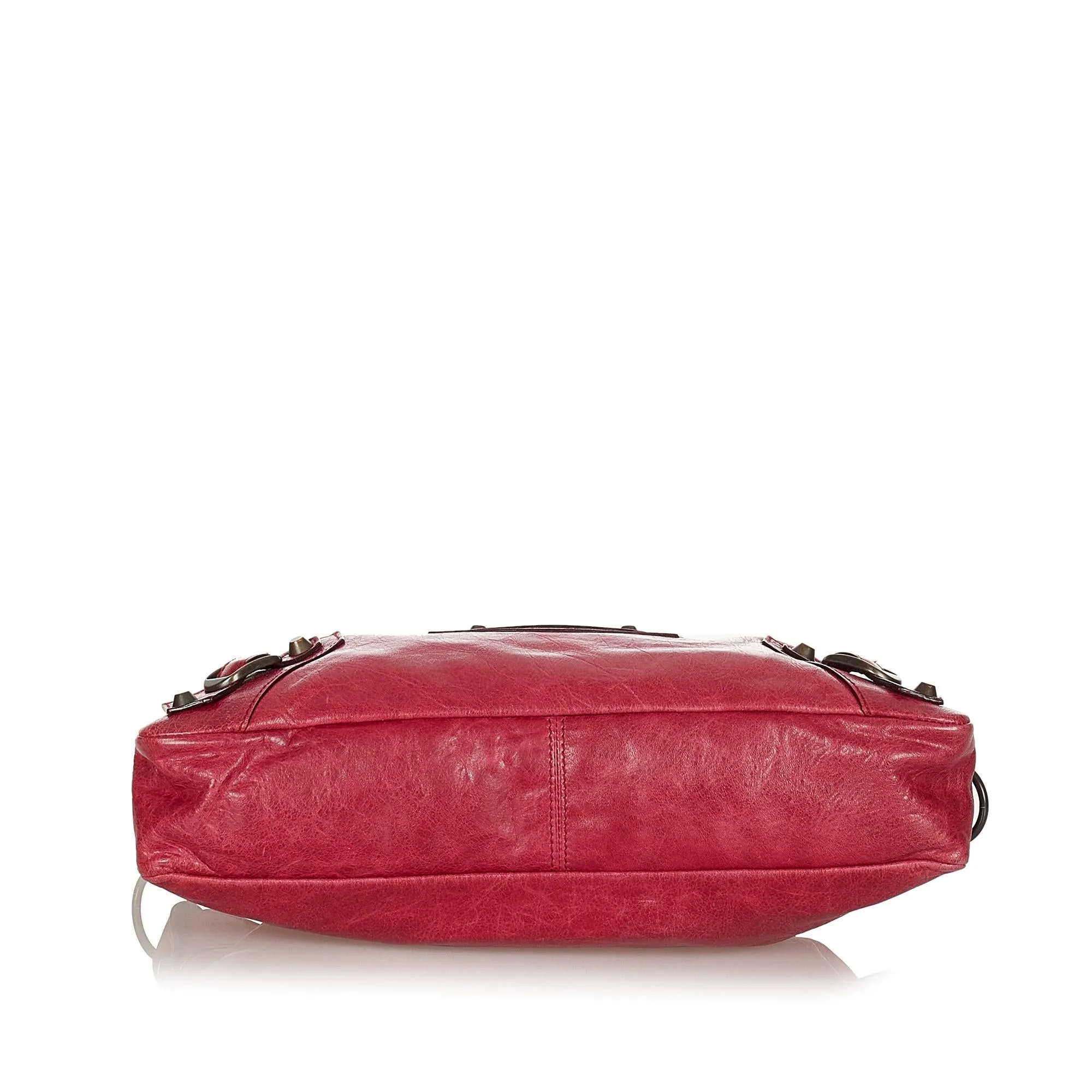 Balenciaga Motocross Classic First Leather Satchel (SHG-22045)