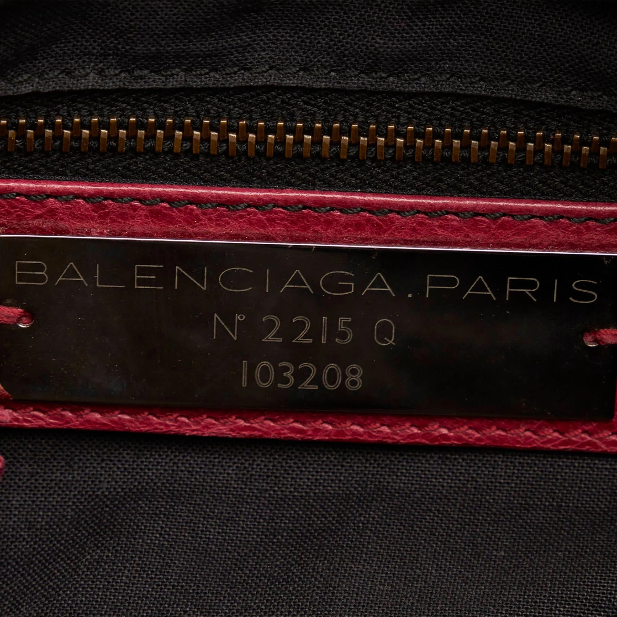 Balenciaga Motocross Classic First Leather Satchel (SHG-22045)