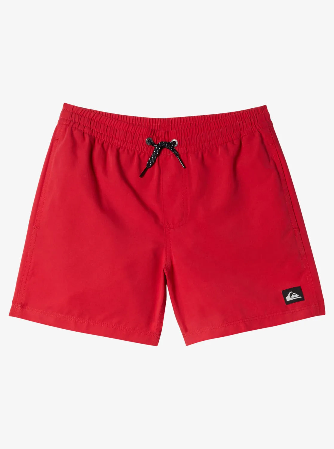 Boys 8-16 Everyday Solid 14" Swim Trunks - High Risk Red