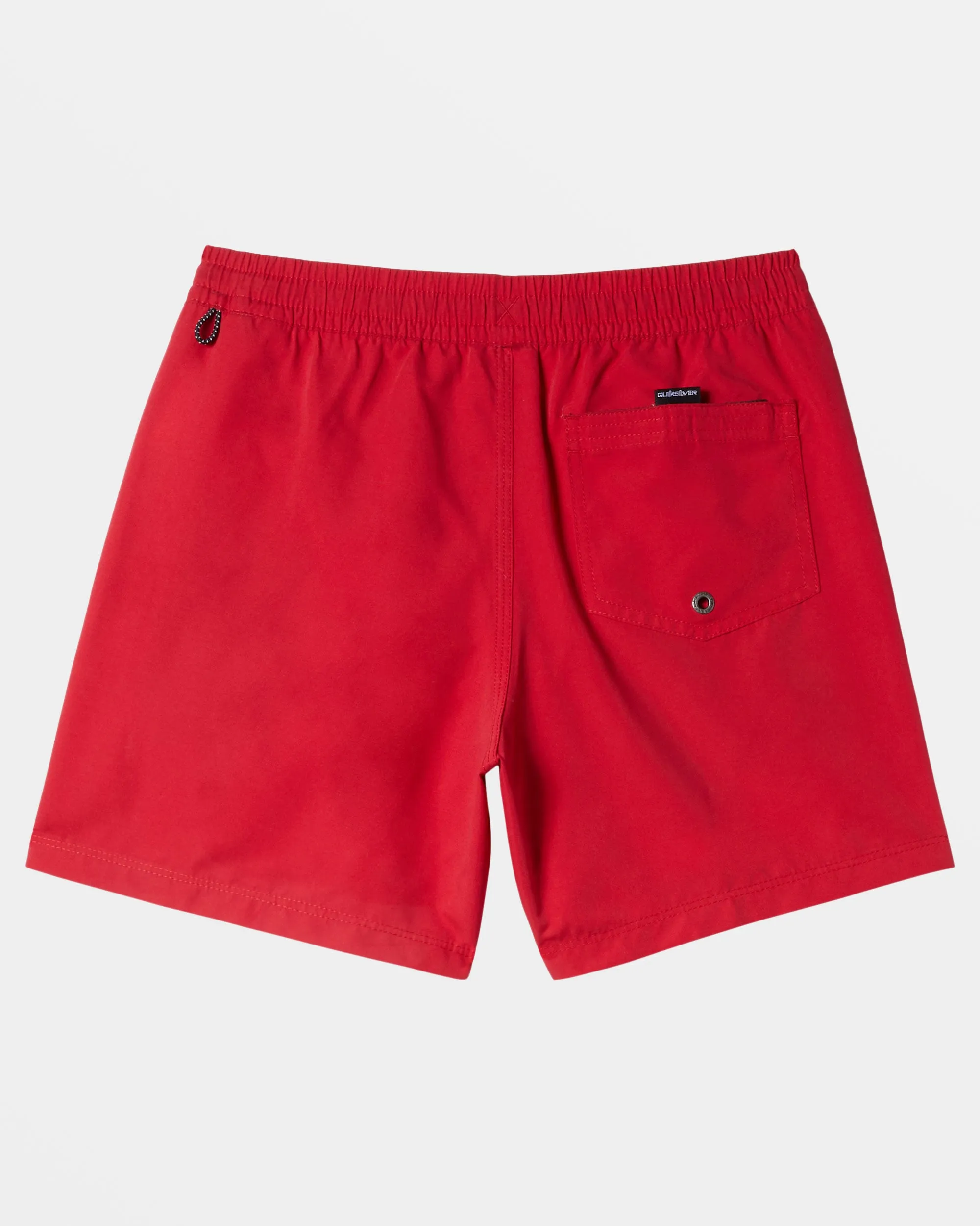 Boys 8-16 Everyday Solid 14" Swim Trunks - High Risk Red