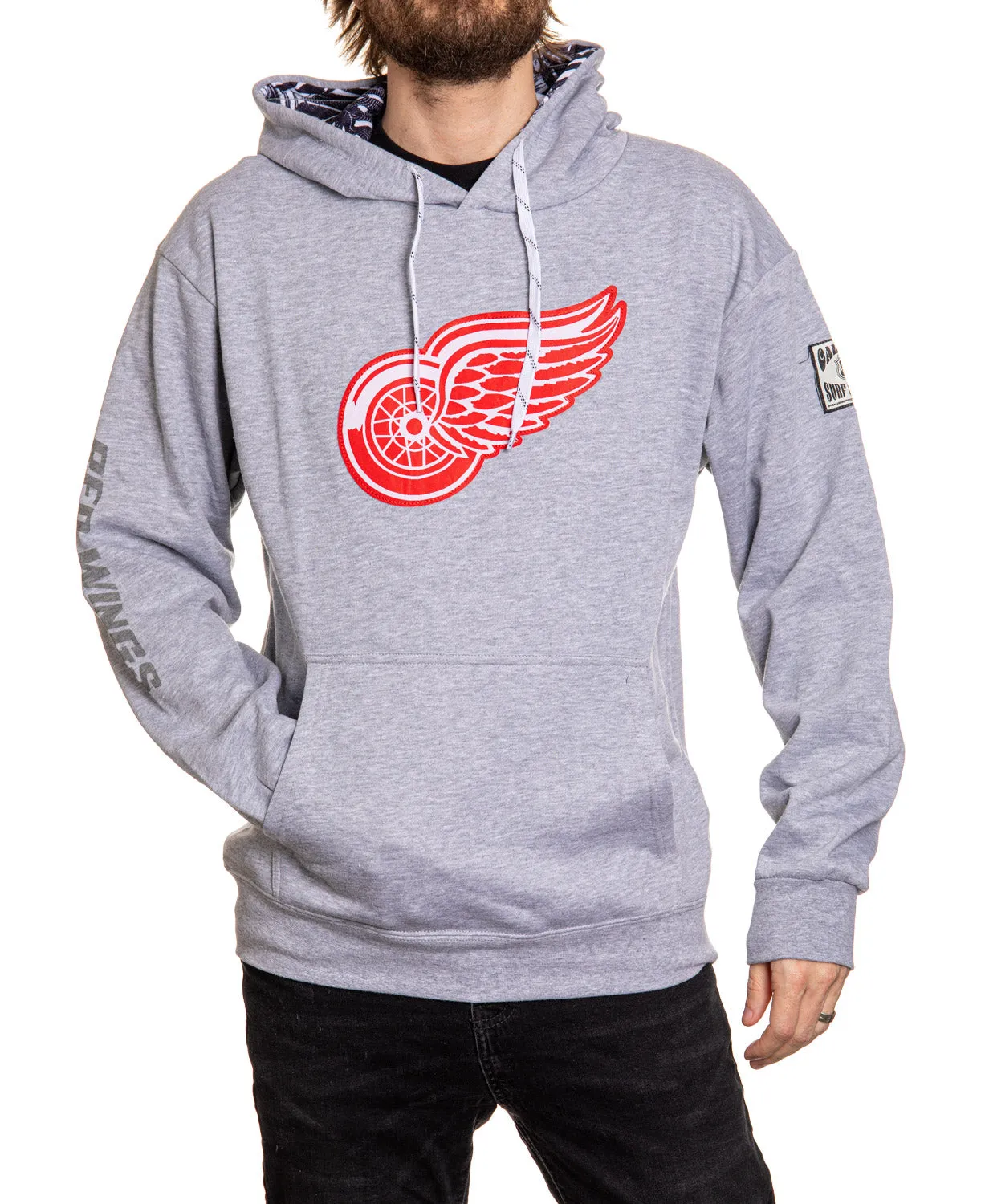 Calhoun Surf and Skate NHL Detroit Red Wings Palm hoodie