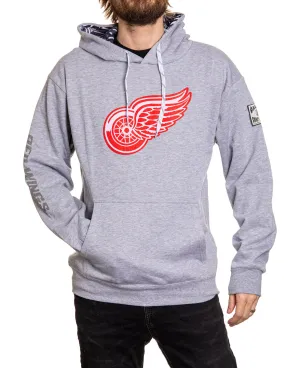 Calhoun Surf and Skate NHL Detroit Red Wings Palm hoodie