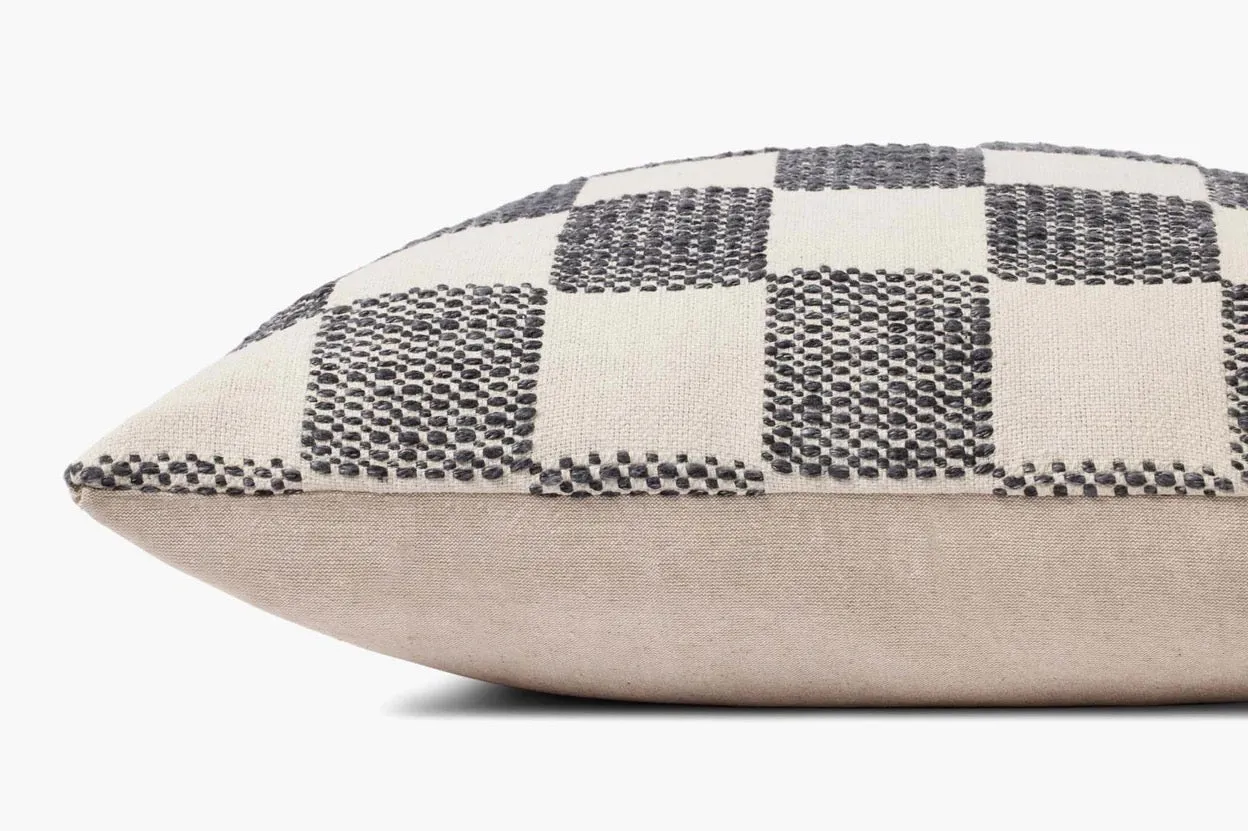 Checkered Woven Pillow