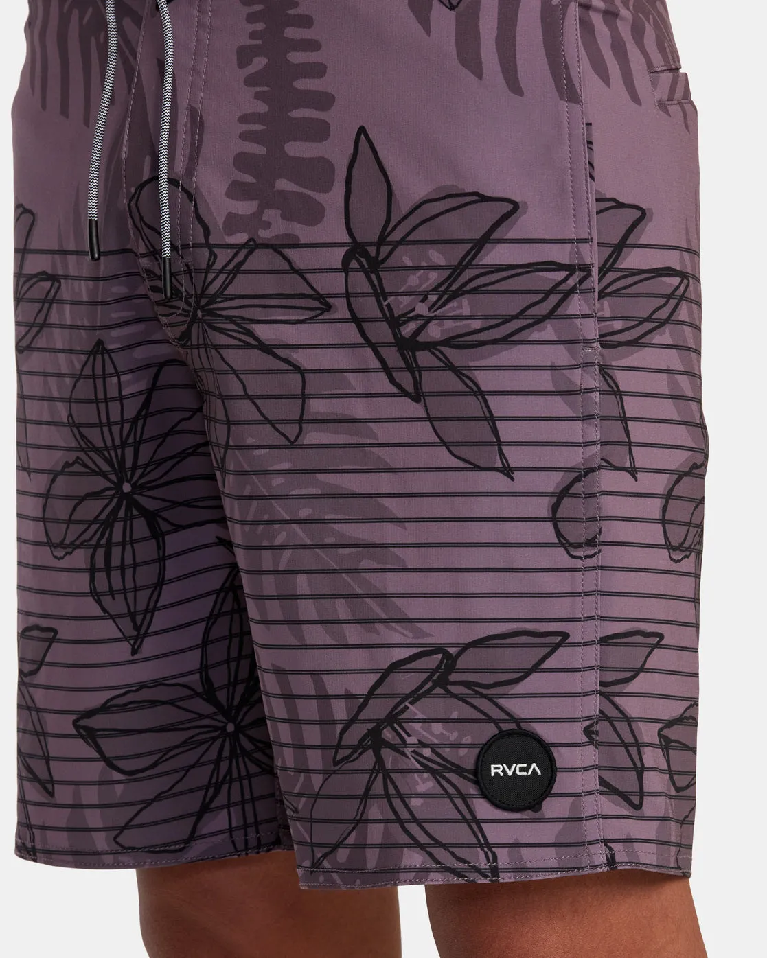 Curren 18" Boardshorts - Lavender Floral