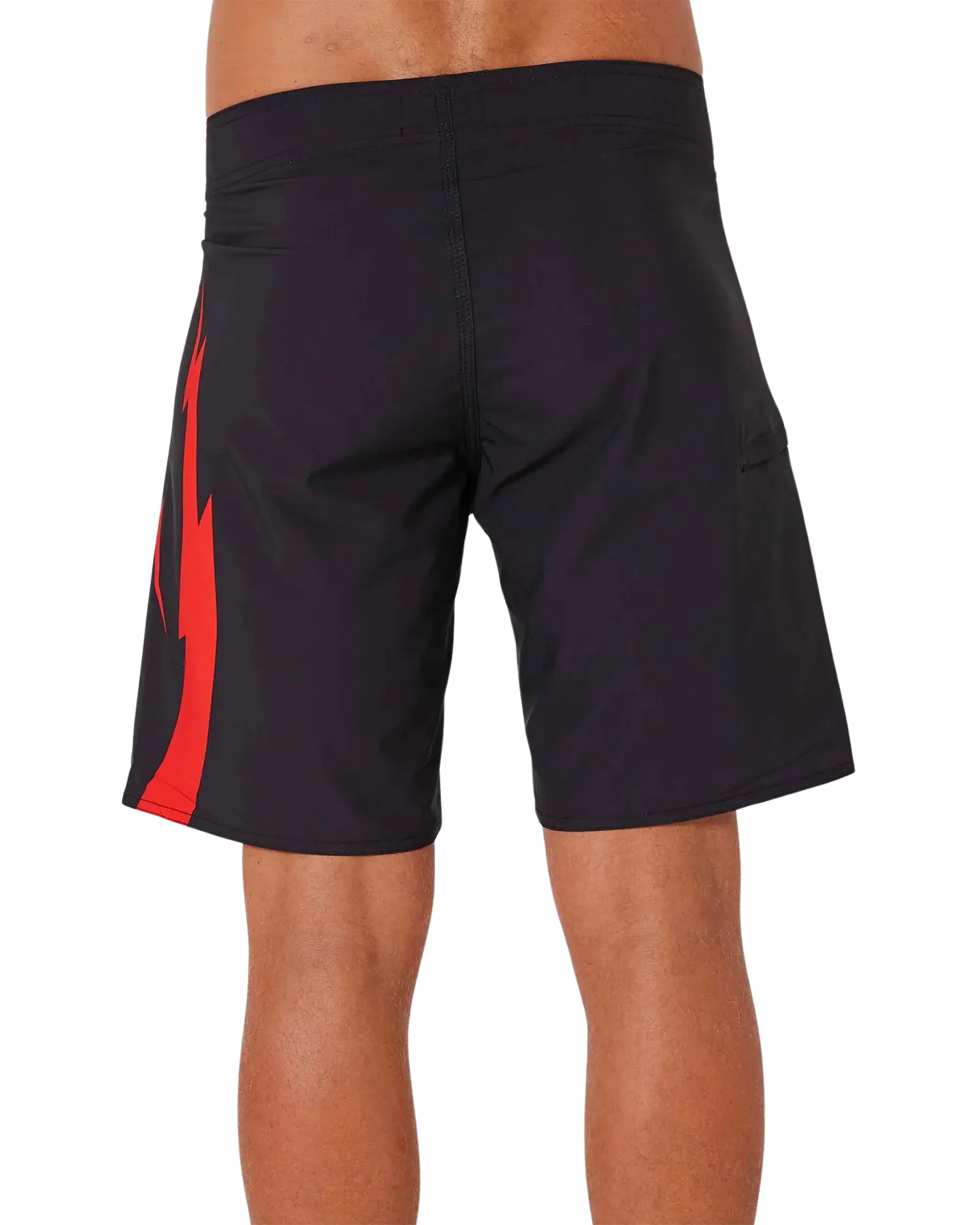 Jetpilot Bolts Men's Rideshort - Black/Red - 2024