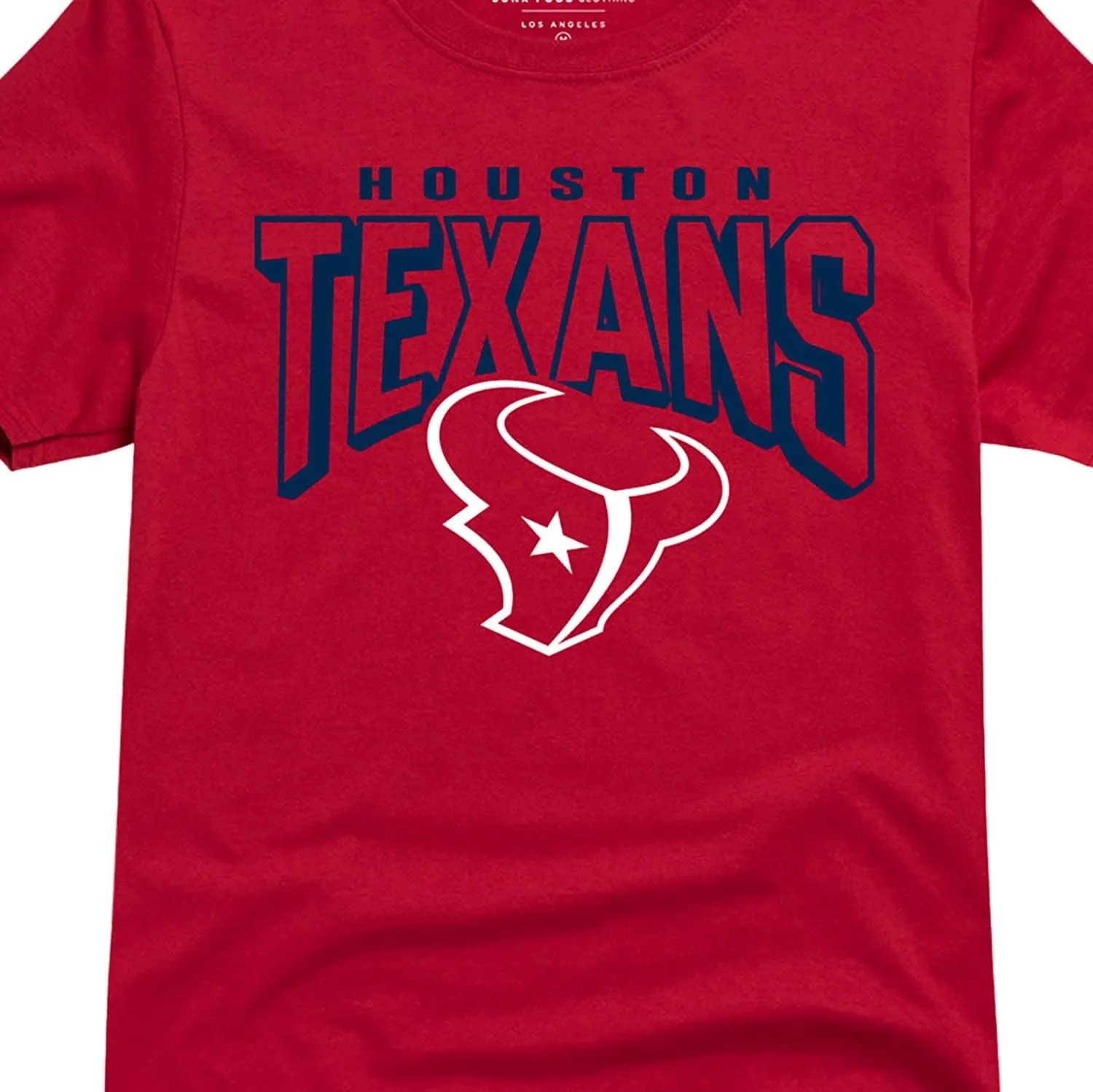Junk Food Clothing x NFL - Bold Logo - Short Sleeve Fan Shirt for Men and Women - Officially Licensed NFL Apparel