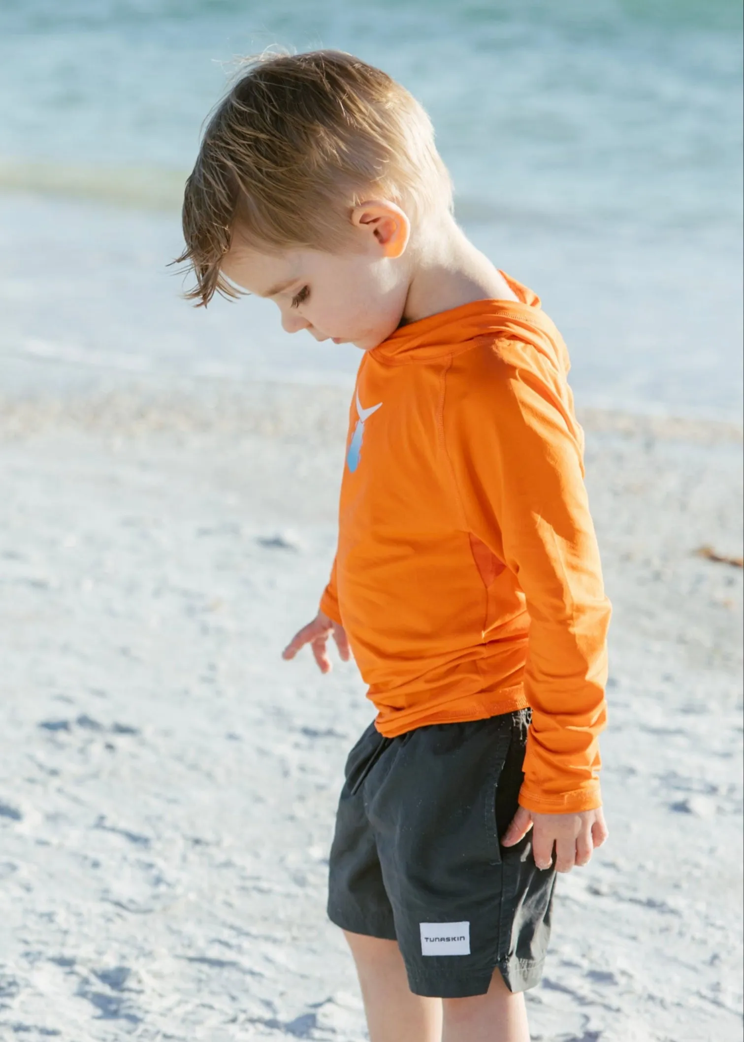 Little Tuna Surf Shorts | Charcoal