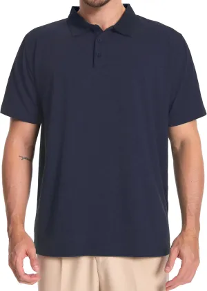 Men's Casual Polo Shirts Short Sleeve Summer Shirts Classic Collared Golf Shirt