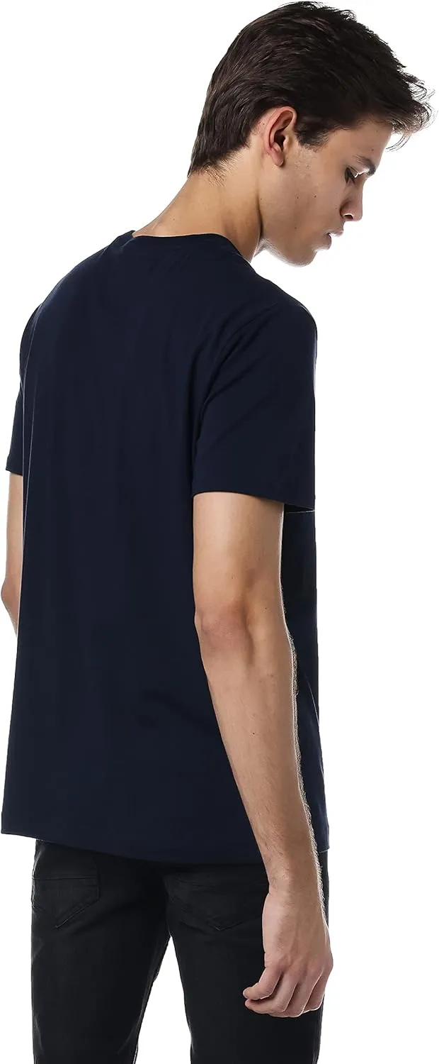 Nautica Men's Solid Crew Neck Short-Sleeve Pocket T-Shirt