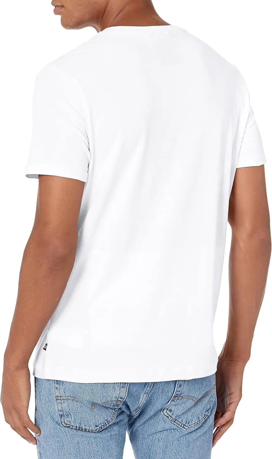 Nautica Men's Solid Crew Neck Short-Sleeve Pocket T-Shirt