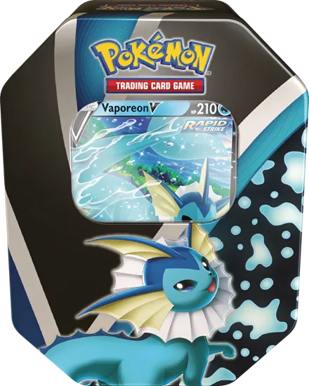 Pokemon TCG Eevee Evolutions Tin Assorted Styles