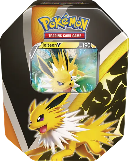 Pokemon TCG Eevee Evolutions Tin Assorted Styles