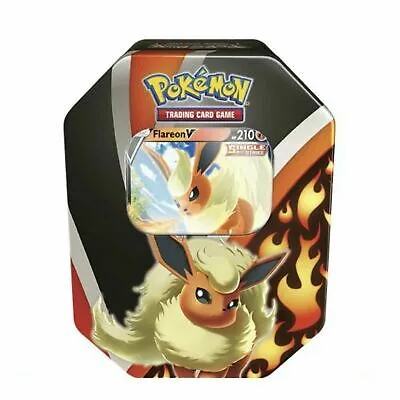 Pokemon TCG Eevee Evolutions Tin Assorted Styles