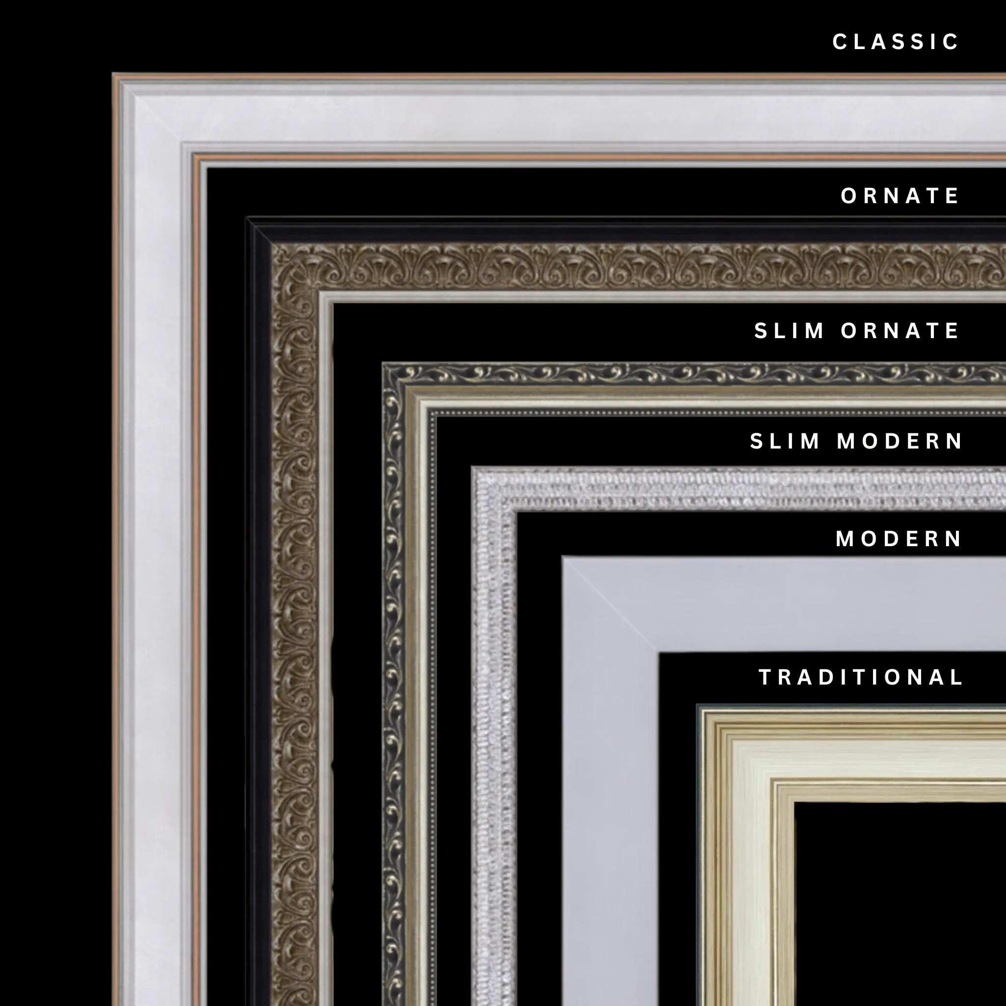 Silver 20x27 Picture Frame Ornate Traditional Classic Antique