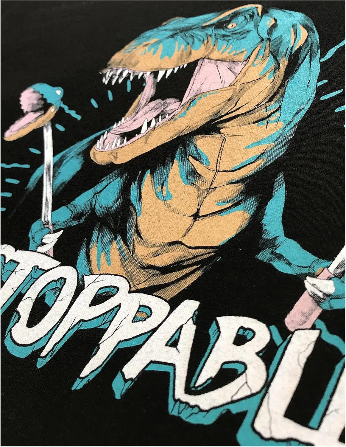 Unstoppable T-rex | Funny Dinosaur Dad Joke Silly Humor for Men Women T-Shirt