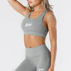 Women's Commitment Sports Bra Shark Skin