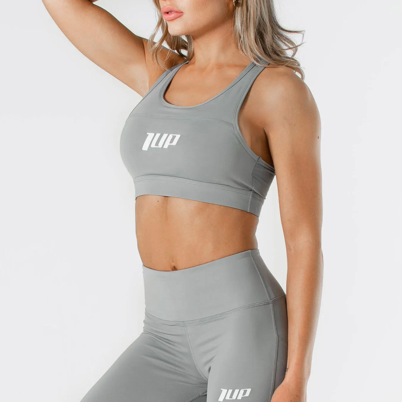 Women's Commitment Sports Bra Shark Skin